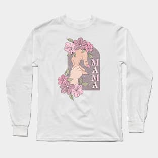 Mama Retro Long Sleeve T-Shirt